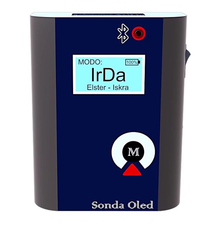 Sonda Dual Oled para lectura de medidores digitales